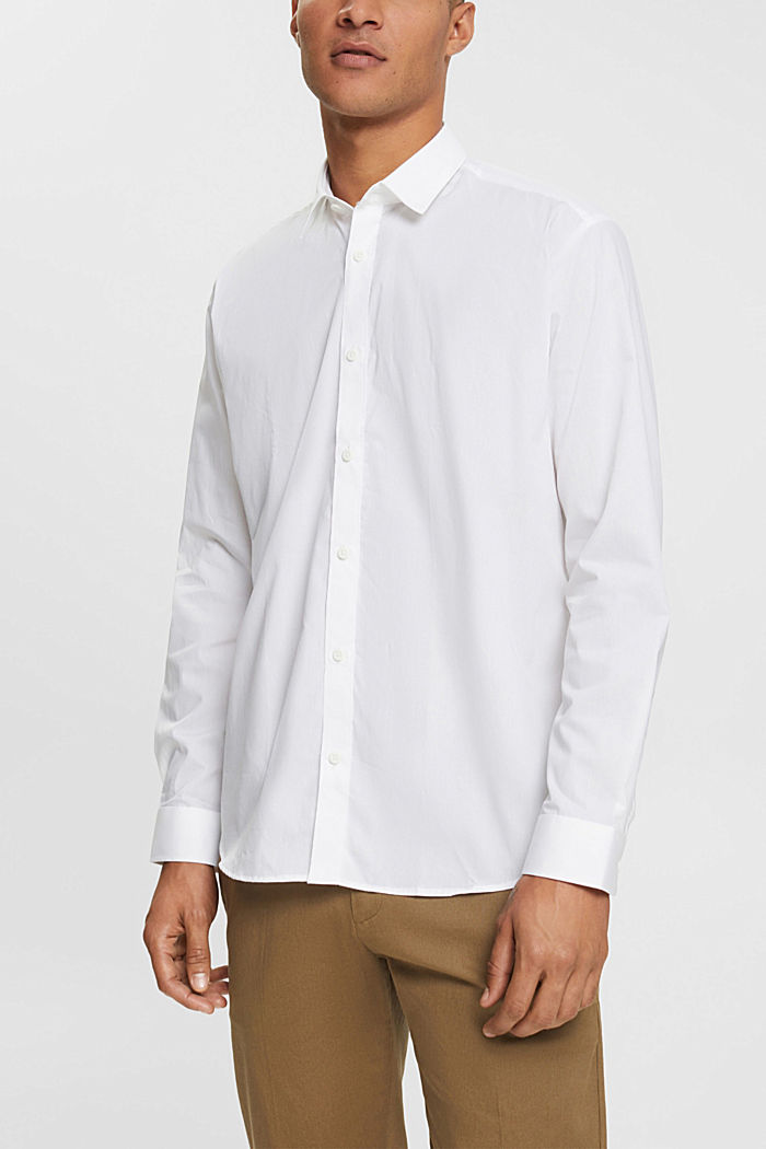 襯衫, 白色, detail-asia image number 0