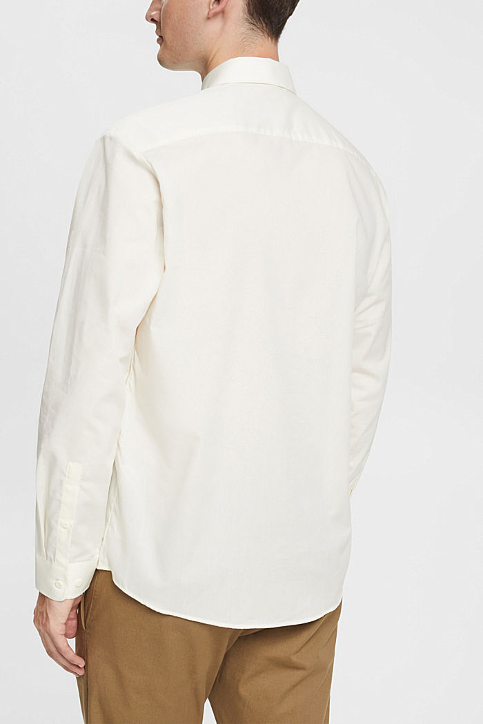 Sustainable cotton shirt, OFF WHITE, detail-asia image number 3