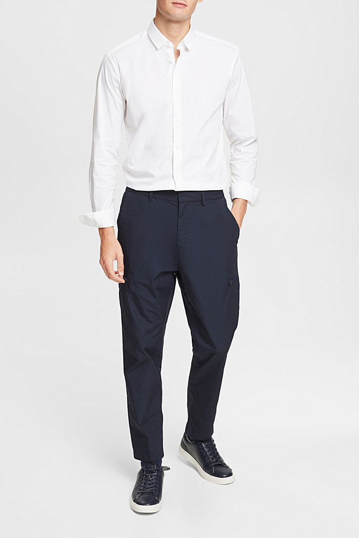 Slim fit shirt, WHITE, detail-asia image number 4