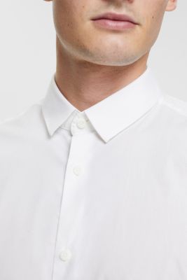 Slim fit shirt, WHITE, detail-asia image number 2