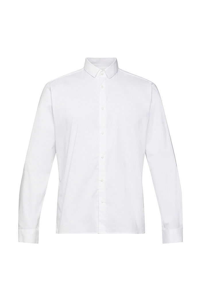 Shirts woven Slim Fit, WHITE, detail-asia image number 6