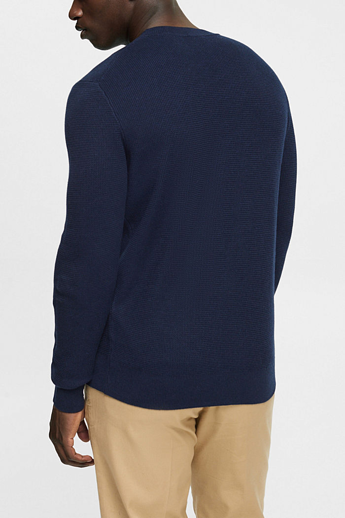 Knitted jumper, NAVY, detail-asia image number 3