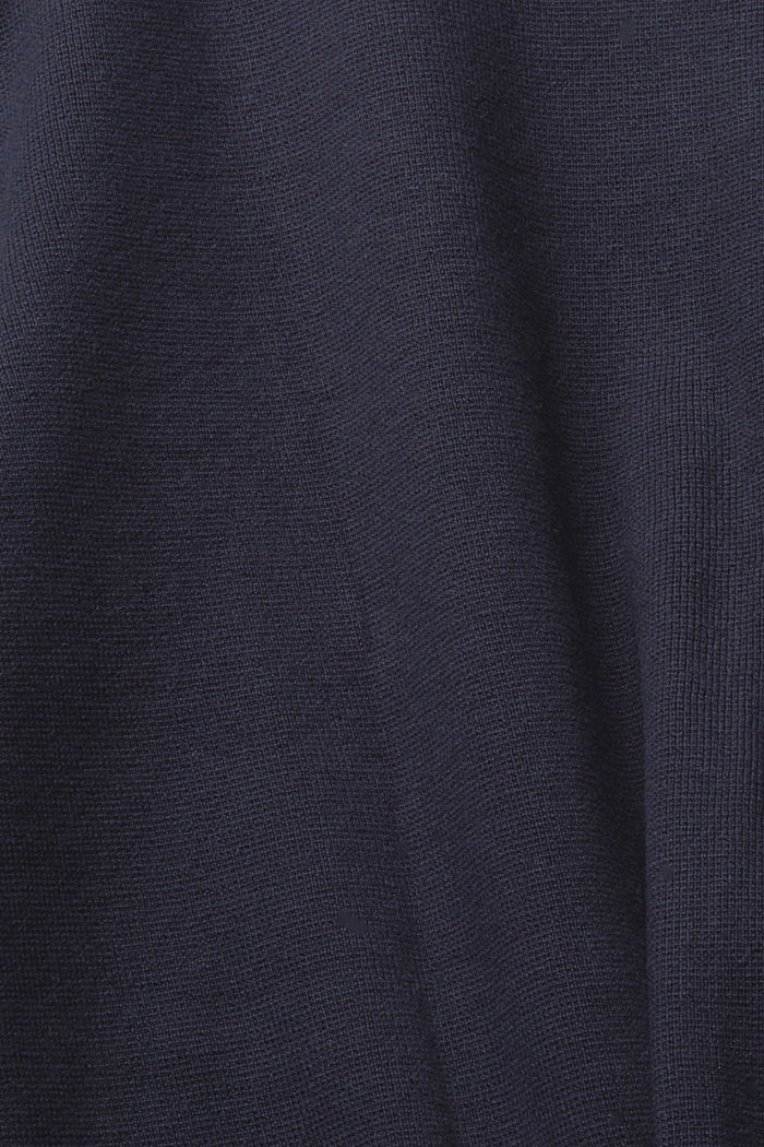 拉鏈針織外套, 海軍藍, detail-asia image number 4