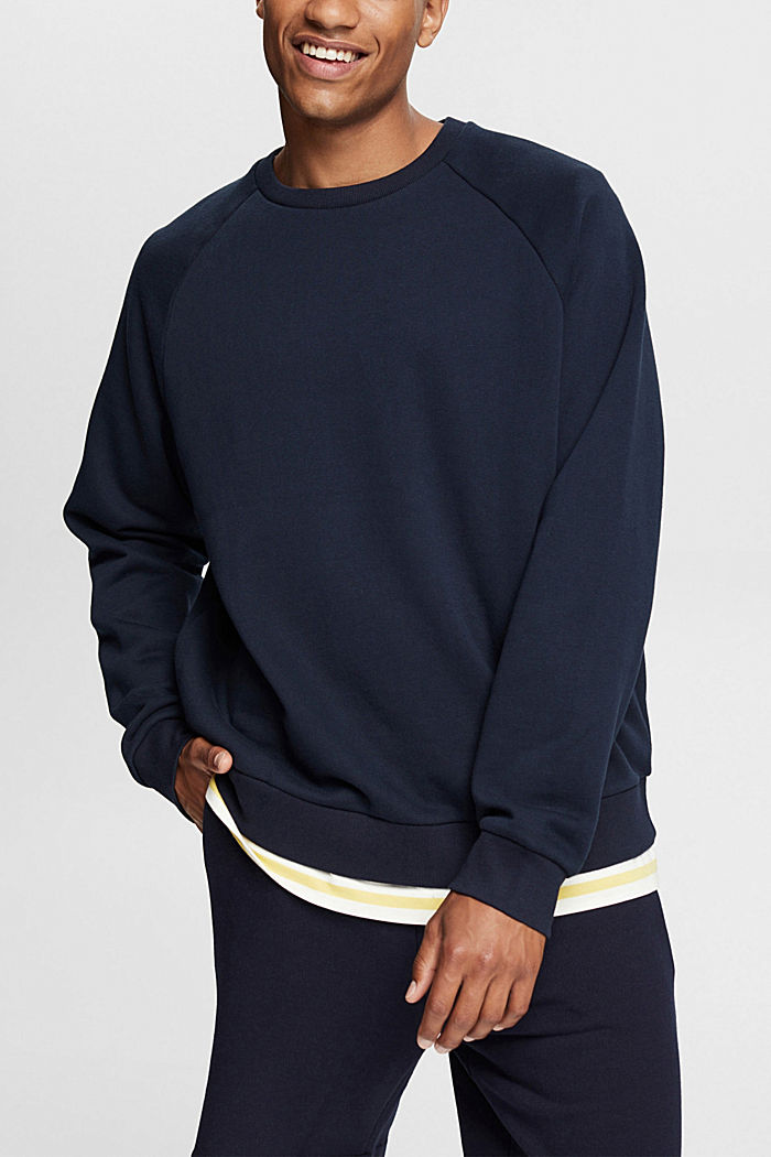 Sweatshirt with a zip pocket, NAVY, detail-asia image number 0