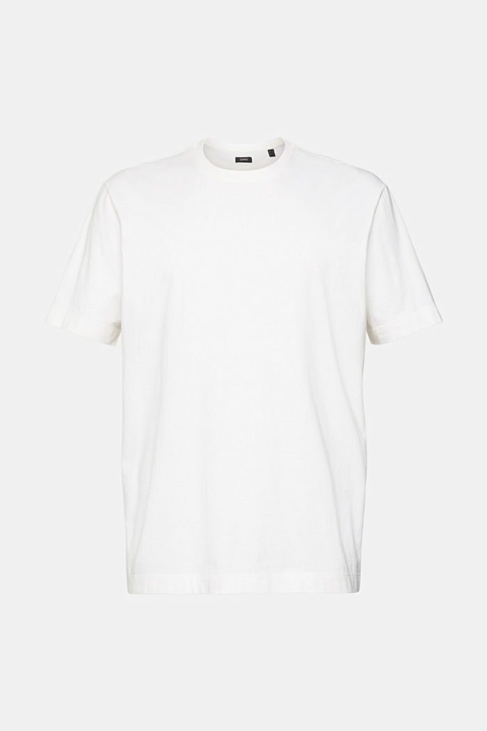 Plain T-shirt, WHITE, detail-asia image number 6