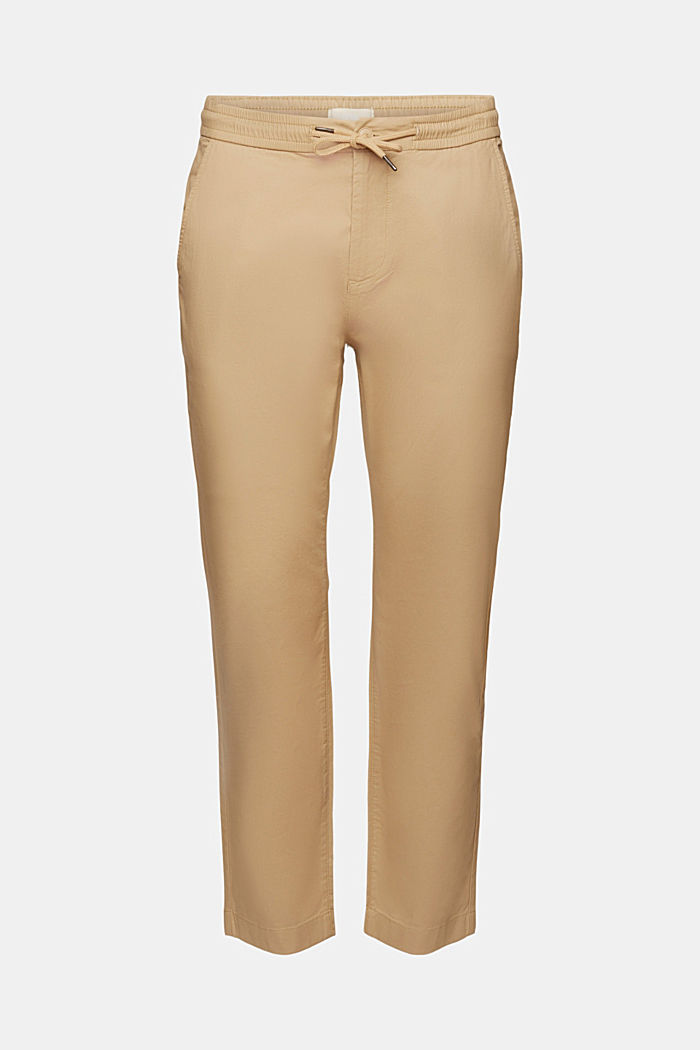 Jogger style trousers, NEW BEIGE, detail-asia image number 6