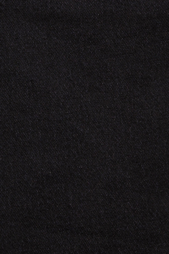 緊身牛仔短褲, BLACK DARK WASHED, detail-asia image number 5
