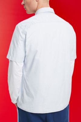 再生棉短袖恤衫, LIGHT BLUE, detail-asia image number 3