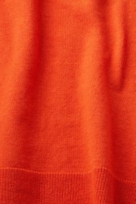 Short-sleeved knit sweater, ORANGE RED, detail-asia image number 5