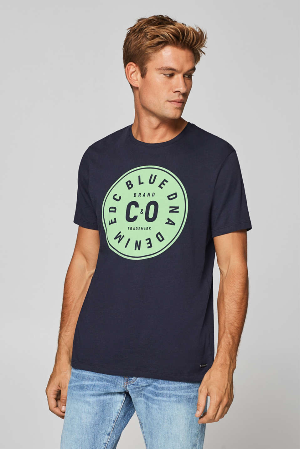 edc - Logo T-Shirt in cotton jersey at our Online Shop