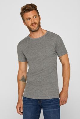 Esprit - Basic jersey T-shirt, with organic cotton at our Online Shop