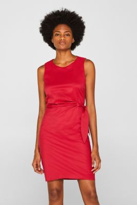 Esprit Chintz dress with a little bow on the waist at our Online Shop