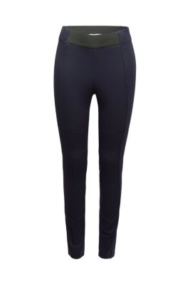 ESPRIT Pantalon stretch en jersey punto