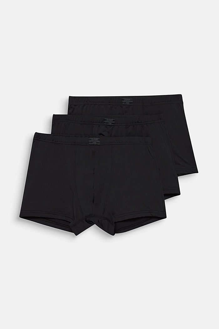 Microfibre hipster shorts in a triple pack