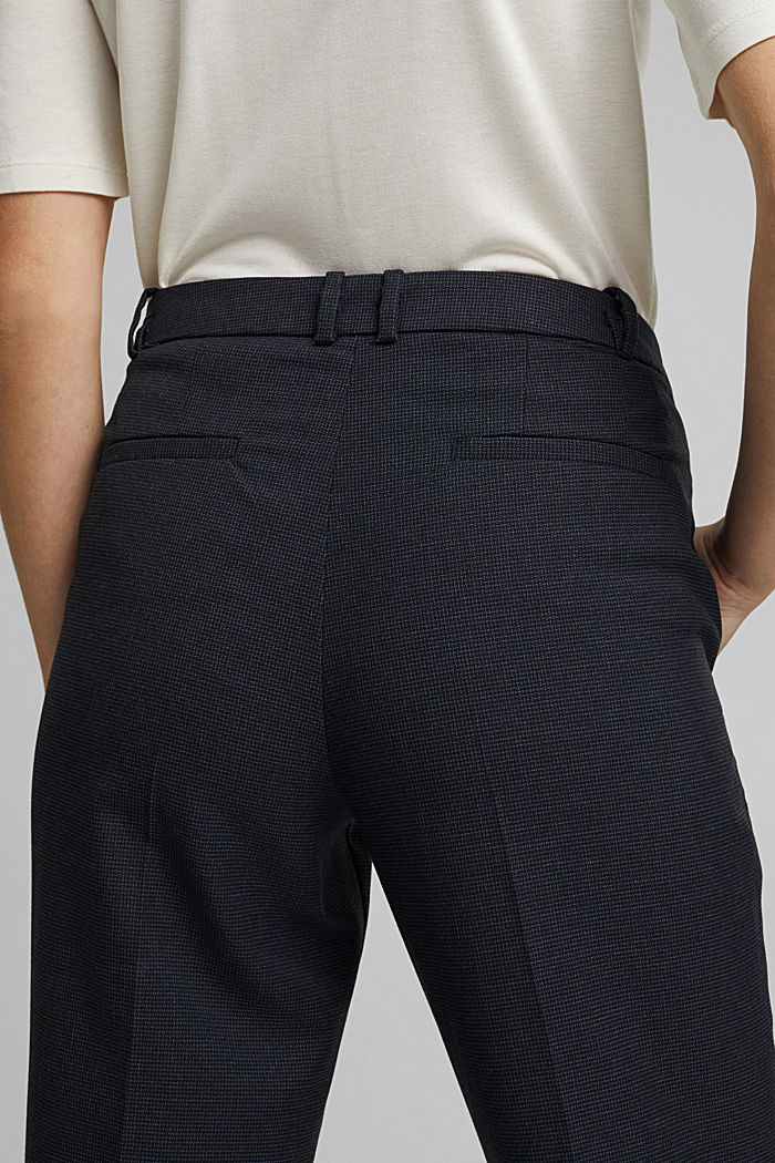 STRUCTURE mix + match spodnie, NAVY, detail image number 2