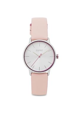 Licences Montre acier inox, bracelet cuir