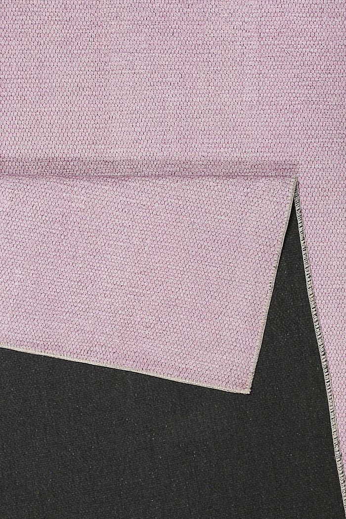 Kurzflor-Teppich mit upgecycelter Baumwolle, OLD PINK, detail image number 2