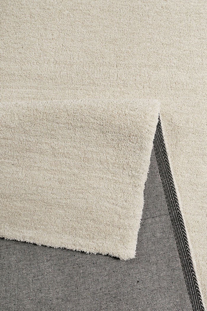 Hochflor-Teppich in vielen Trendfarben, LIGHT BEIGE, detail image number 2