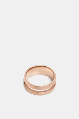 Esprit Ring With Zirconia In Stainless Steel At Our Online Shop