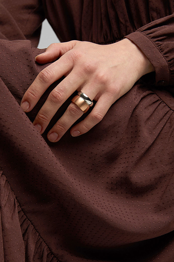 Výrazný prsten z nerezové oceli