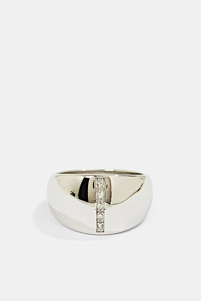 talla 62//20 acero inoxidable circonita Esprit anillo de mujer