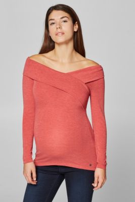 long sleeve nursing top