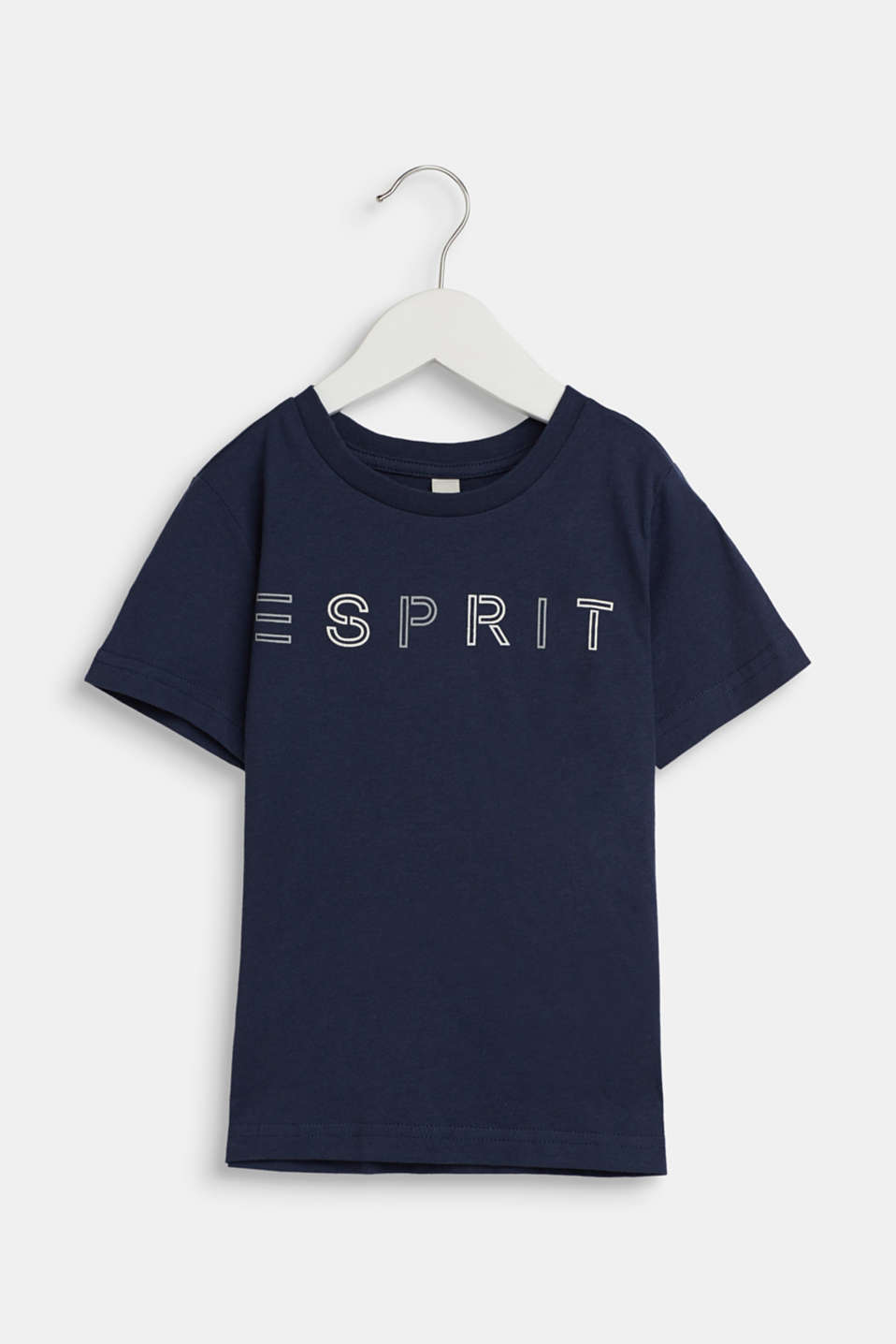 Esprit - T-shirt with a logo print, in jersey at our Online Shop