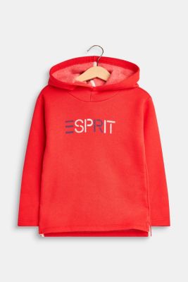 Esprit - Sweatshirt hoodie with a logo print at our Online Shop