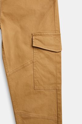 Hændelse Revolutionerende mølle ESPRIT - Stretch cotton cargo trousers at our online shop