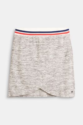 Esprit Melierter Strick Rock Mit Breitem Bundchen Im Online Shop Kaufen