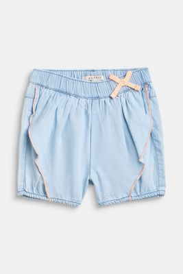 100 cotton denim shorts