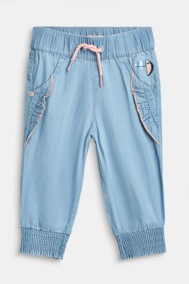 denim tracksuit bottoms
