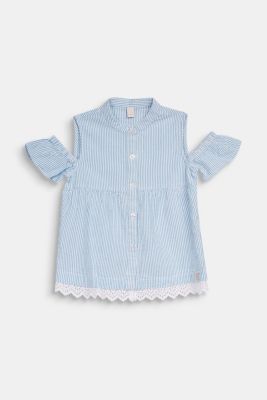 Esprit Gestreifte Bluse Mit Cut Out Schultern Im Online Shop Kaufen